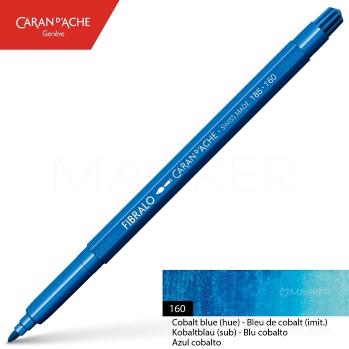CARAN D'ACHE FIBRALO 160 KOBALT BLUE