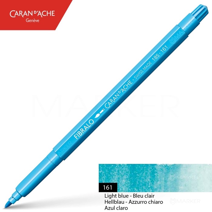 FLOMASTER CARAN D'ACHE FIBRALO 161 LIGHT BLUE