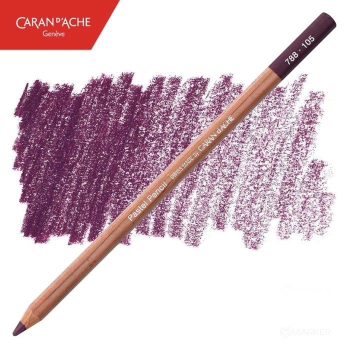 PASTELNA BARVICA CARAN D'ACHE 105 PLUM