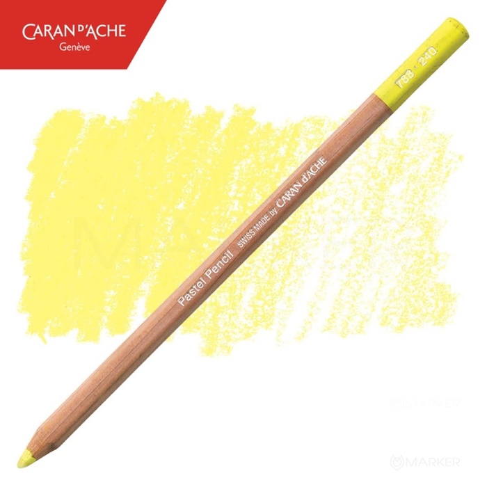 PASTELNA BARVICA CARAN D'ACHE 240 LEMON YELLOW