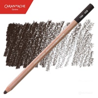 Pastelna barvica Caran d'Ache 408 Dark Sepia