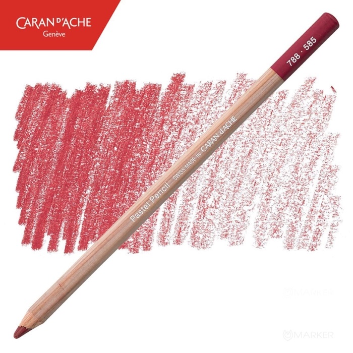 PASTELNA BARVICA CARAN D'ACHE 585 PERYLENE BROWN
