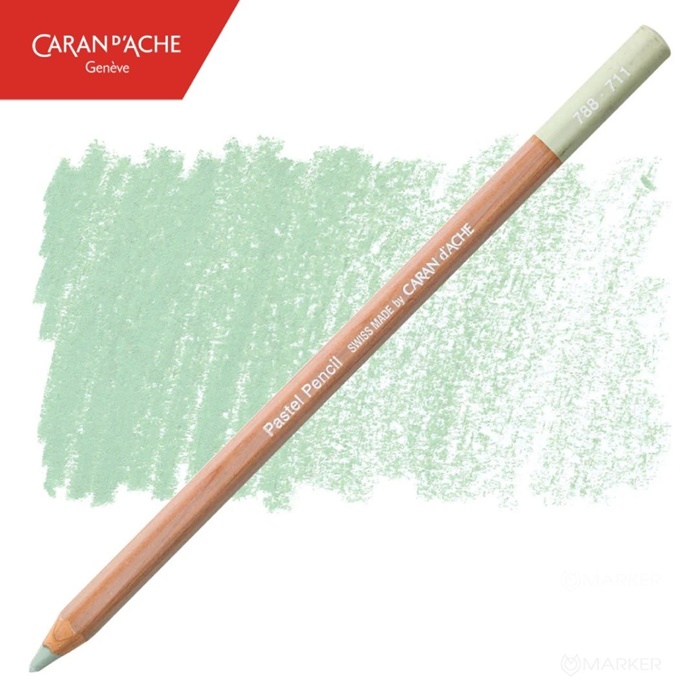 PASTELNA BARVICA CARAN D'ACHE 711 EARTH GREEN