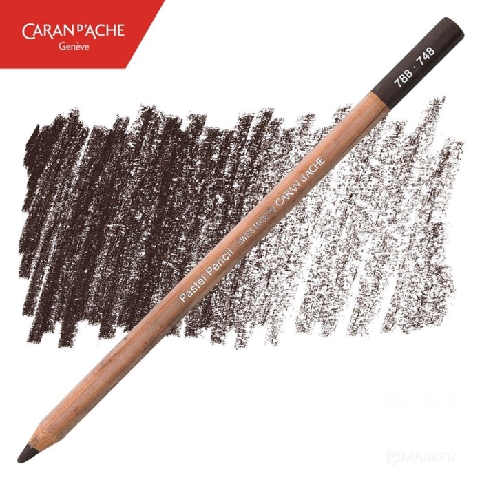 PASTELNA BARVICA CARAN D'ACHE 748 WARM EARTH 70%