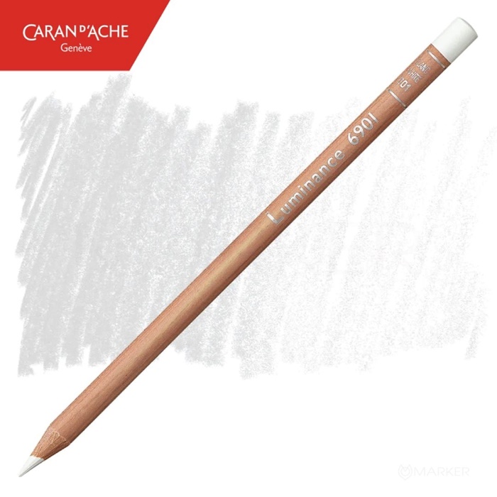 BARVICA CARAN D'ACHE LUMINANCE 6901 001 WHITE