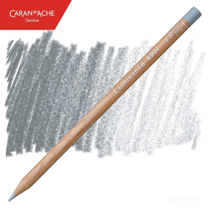 BARVICA CARAN D'ACHE LUMINANCE 6901 004 STEEL GREY