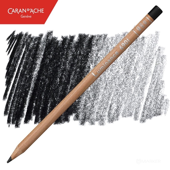 BARVICA CARAN D'ACHE LUMINANCE 6901 009 BLACK
