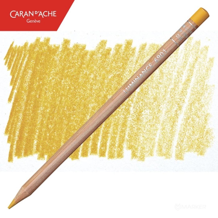 BARVICA CARAN D'ACHE LUMINANCE 6901 036 RAW SIENNA
