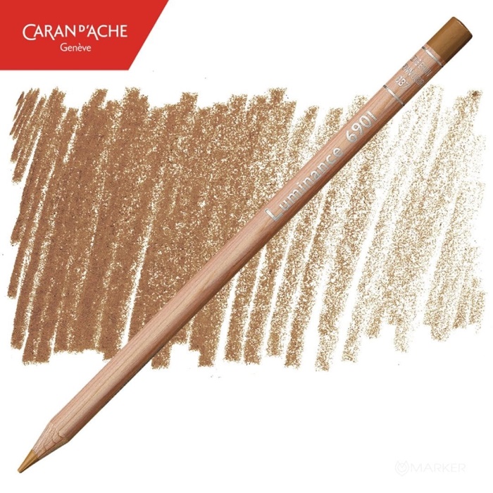 CARAN D'ACHE LUMINANCE 6901™ 037 BROWN OCHRE