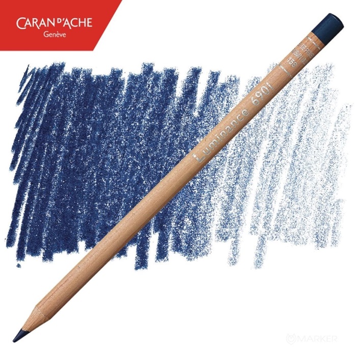BARVICA CARAN D'ACHE LUMINANCE 6901 159 PRUSSIAN BLUE