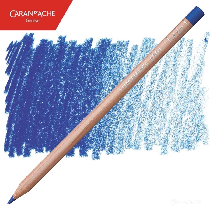 BARVICA CARAN D'ACHE LUMINANCE 6901 162 PHTHALOCYANINE BLUE