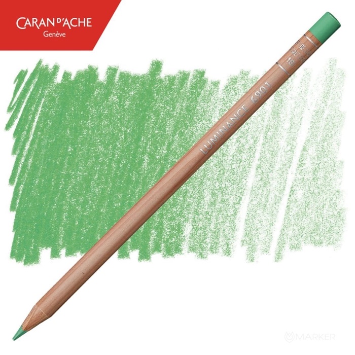 BARVICA CARAN D'ACHE LUMINANCE 6901 182 COBALT GREEN