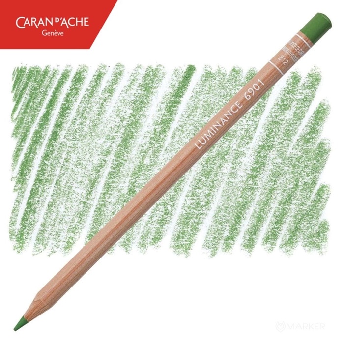 BARVICA CARAN D'ACHE LUMINANCE 6901 212 CHROMIUM OXYDE GREEN