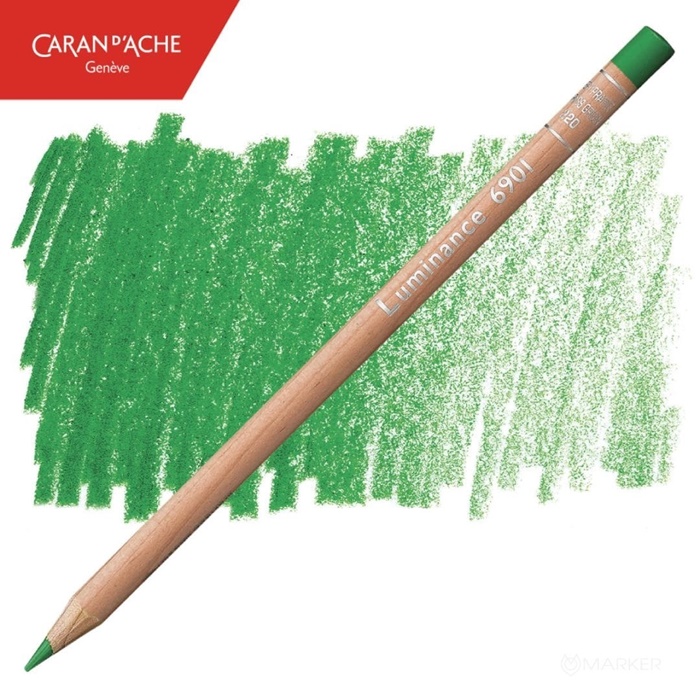 BARVICA CARAN D'ACHE LUMINANCE 6901 220 GRASS GREEN