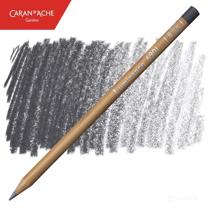 BARVICA CARAN D'ACHE LUMINANCE 6901 495 SLATE GREY