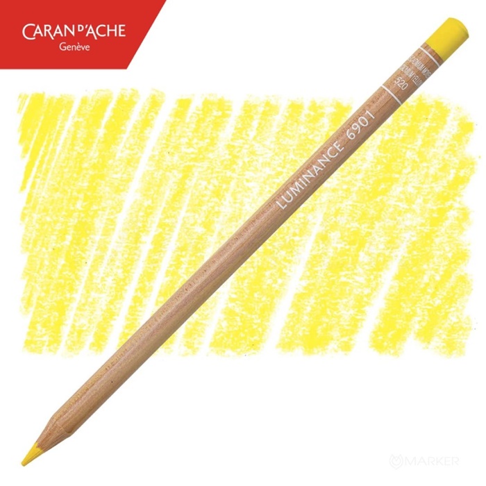 BARVICA CARAN D'ACHE LUMINANCE 6901 520 MEDIUM CADMIUM YELLOW