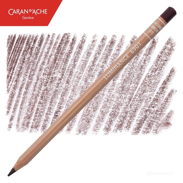BARVICA CARAN D'ACHE LUMINANCE 6901 575 CARMINE LAKE