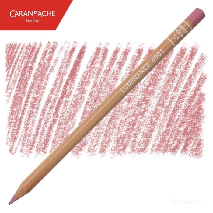 BARVICA CARAN D'ACHE LUMINANCE 6901 583 VIOLET PINK