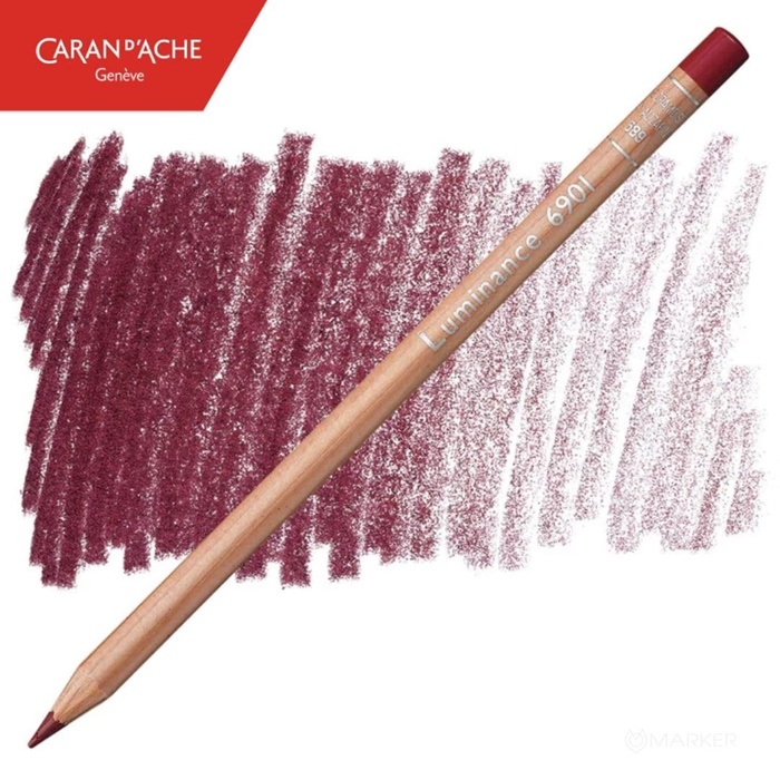 BARVICA CARAN D'ACHE LUMINANCE 6901 589 CRIMSON ALIZARIN HUE