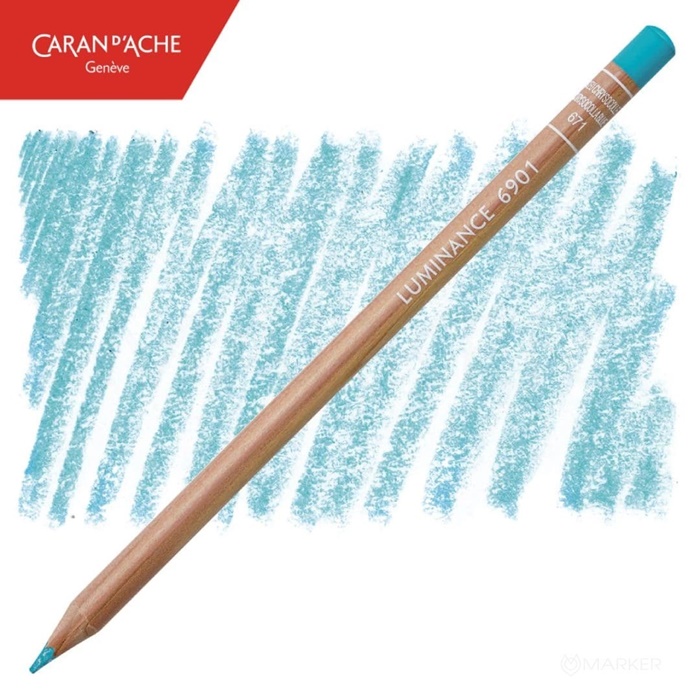 BARVICA CARAN D'ACHE LUMINANCE 6901 671 CHRYSOCOLLA BLUE