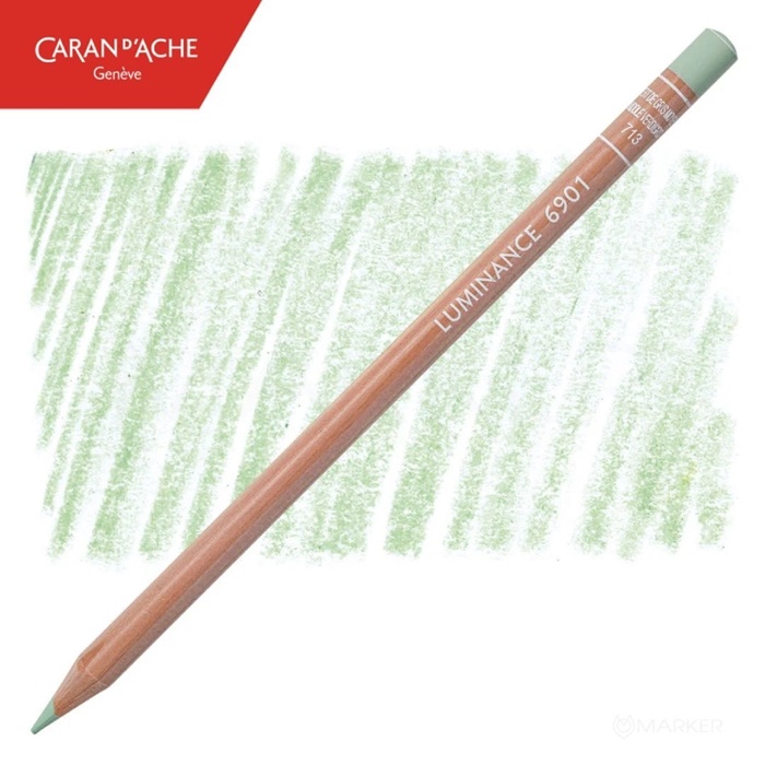 BARVICA CARAN D'ACHE LUMINANCE 6901 713 VERDIGRIS MEDIUM