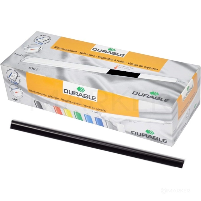 LETVICE ZA VEZAVO 3MM 100/1 ČRNE