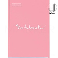 ZVEZEK A4 NOTEBOOK EMOTIONS BLOC PP KARO 80L ROZA