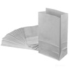VREČKE PAPIRNE ŠTIRIKOTNO DNO 1KG 120x65x260 BELE 100/1