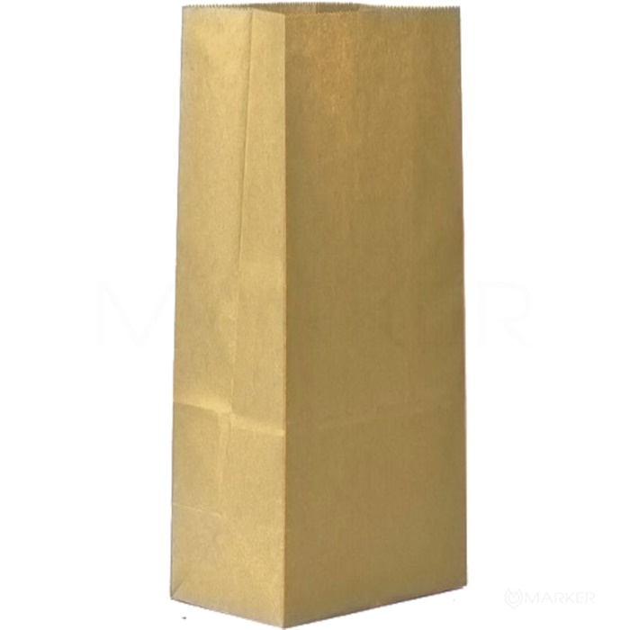 VREČKE PAPIRNE ŠTIRIKOTNO DNO 5KG 160x110x500 RJAVE 100/1
