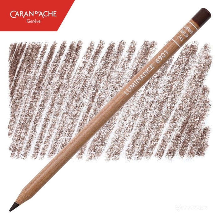 BARVICA CARAN D'ACHE LUMINANCE 6901 748 WARM EARTH 70%