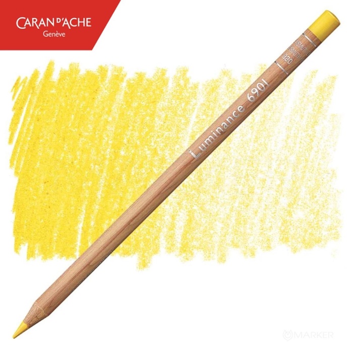 BARVICA CARAN D'ACHE LUMINANCE 6901 820 GOLDEN BISMUTH YELLOW
