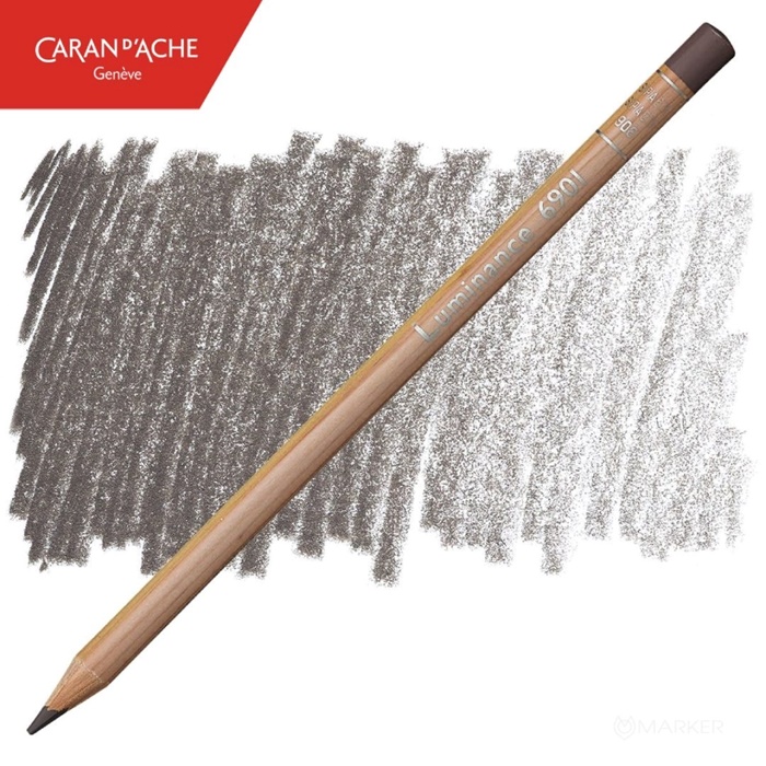 BARVICA CARAN D'ACHE LUMINANCE 6901 906 SEPIA 50%