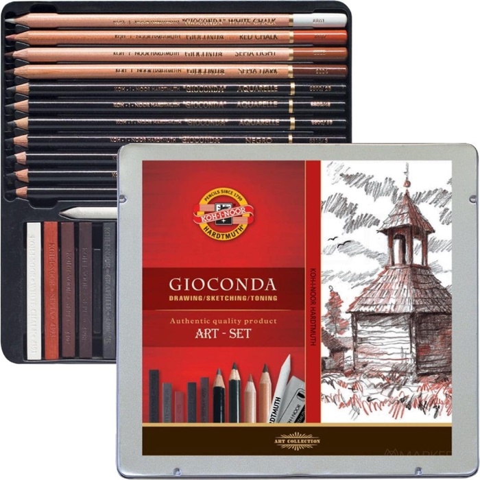 RISALNI SET KIN GIOCONDA ART SKETCHING 24/1