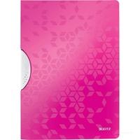 MAPA A4 WOW COLOUR CLIP METALIK ROZA
