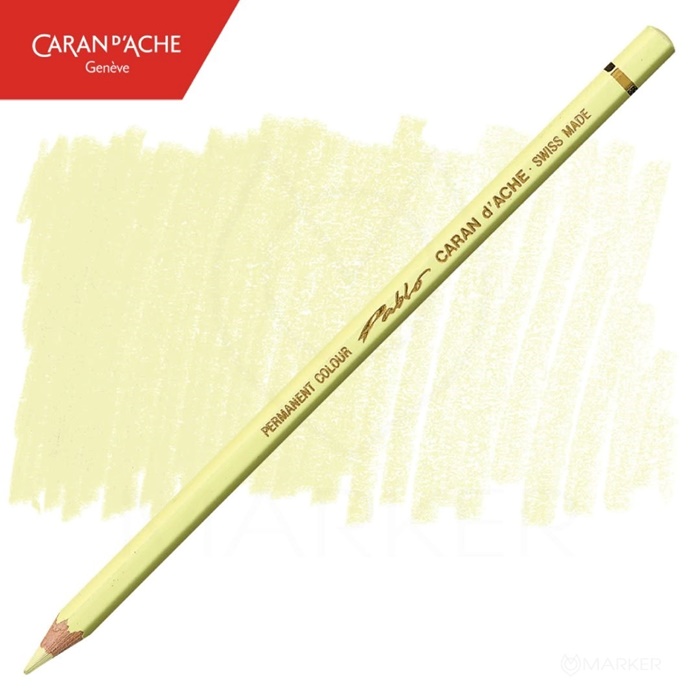 BARVICA CARAN D'ACHE PABLO 011 PALE YELLOW