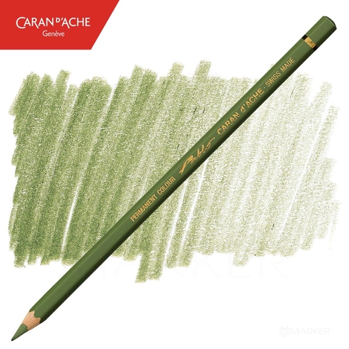 BARVICA CARAN D'ACHE PABLO 018 OLIVE GREY