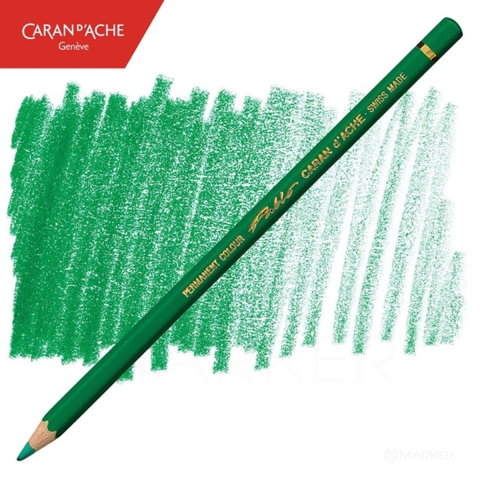 BARVICA CARAN D'ACHE PABLO 210 EMERALD GREEN