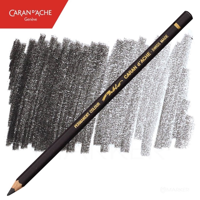 BARVICA CARAN D'ACHE PABLO 409 CHARCOAL GREY