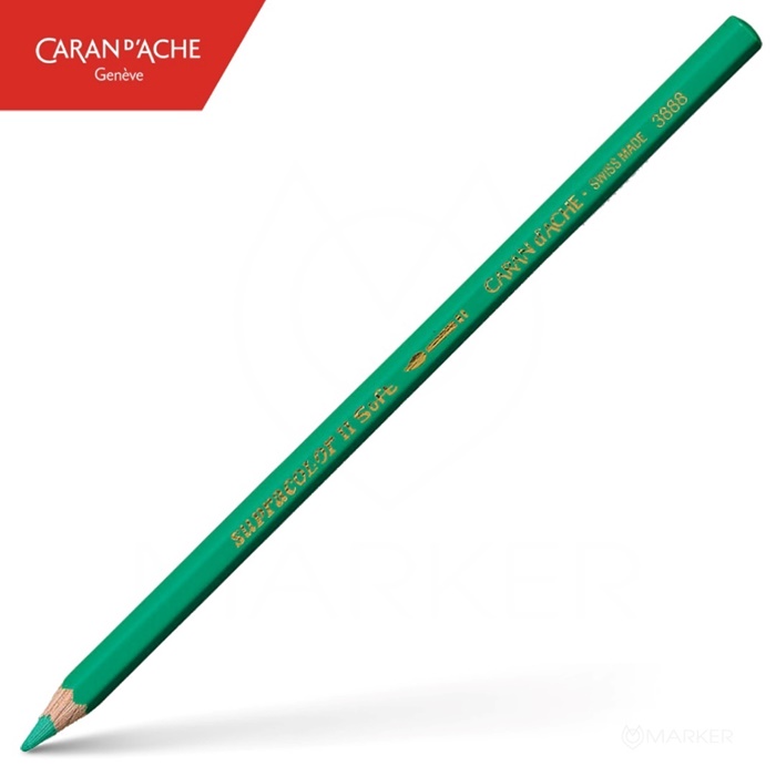 BARVICA CARAN D'ACHE SUPRACOLOR AKVALER 460 PEACOCK GREEN