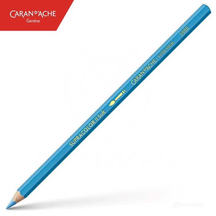 BARVICA CARAN D'ACHE SUPRACOLOR AKVALER 151 PASTEL BLUE