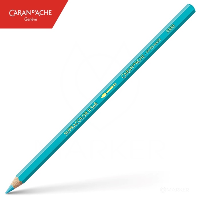 BARVICA CARAN D'ACHE SUPRACOLOR AKVALER 171 TURQUOISE BLUE