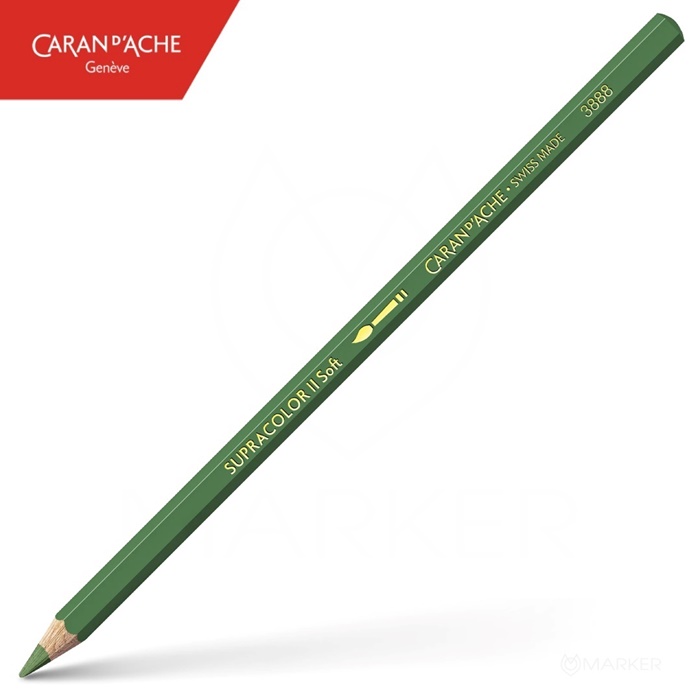 BARVICA CARAN D'ACHE SUPRACOLOR AKVAREL 225 MOSS GREEN