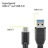 USB-C NA USB-A KABEL GOOBAY 3.0 3M ČRN