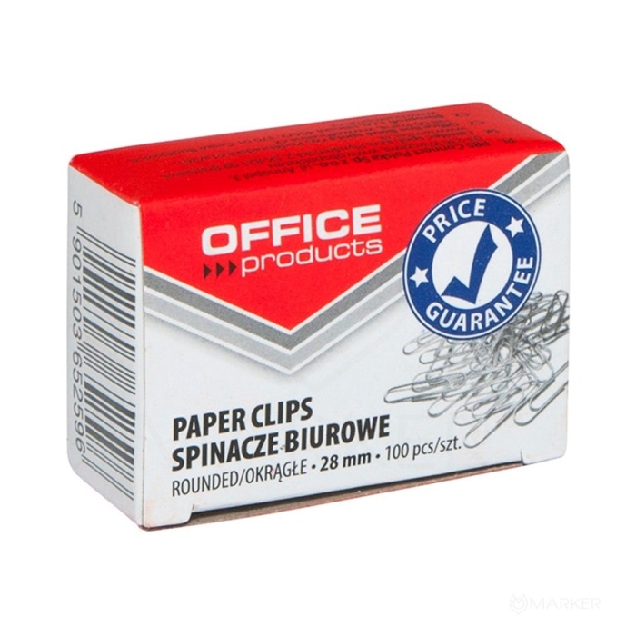 PAPIRNE SPONKE OFFICE 28MM 100/1