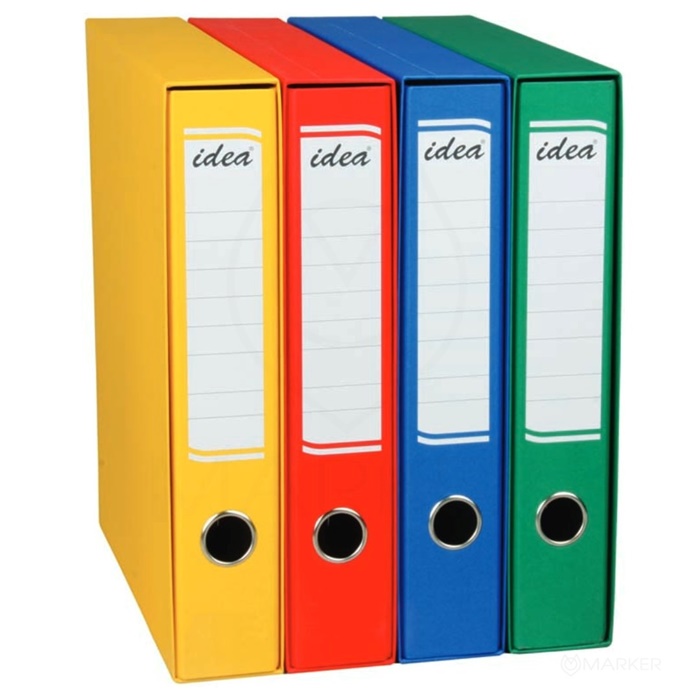 REGISTRATOR V ŠKATLI A4 IDEA OZEK RDEČ