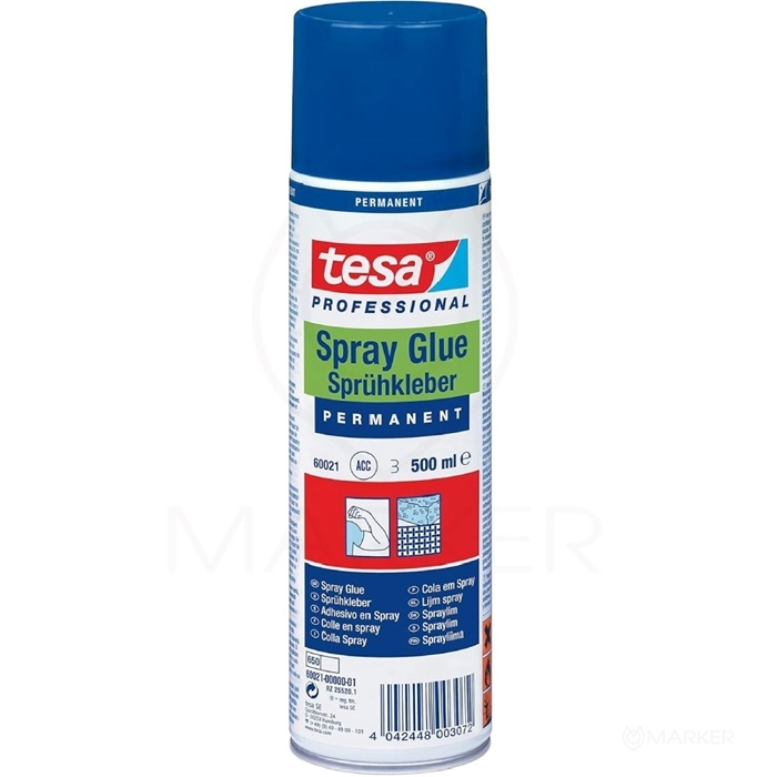 LEPILO V SPREJU 60021 SPRAY GLUE PERMANENT 500ml