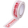 OPOZORILNI LEPILNI TRAK PP 50 MM x 66 M PAZI LOMLJIVO (FRAGILE) STEKLO