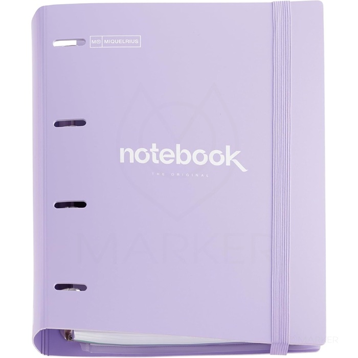 ORGANIZATOR A4/4R MAPA NOTEBOOK VIJOLIČEN 100L