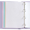ORGANIZATOR A4/4R MAPA NOTEBOOK VIJOLIČEN 100L
