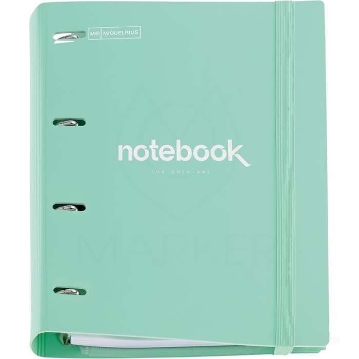 ORGANIZATOR A4/4R MAPA NOTEBOOK ZELEN 100L